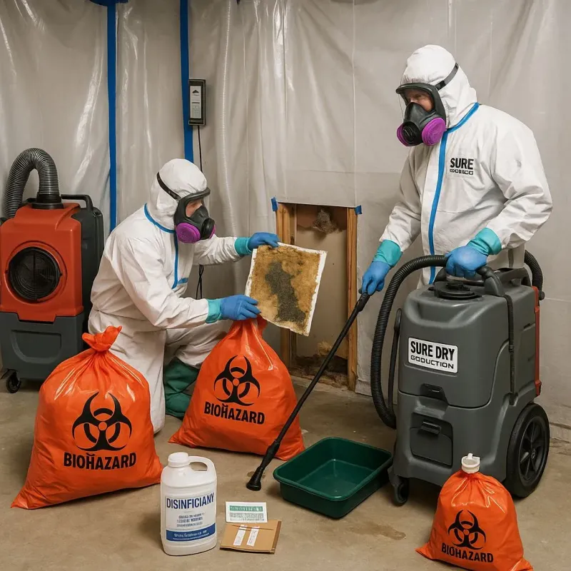 Contaminated Water Handling Protocols process in Henderson, GA