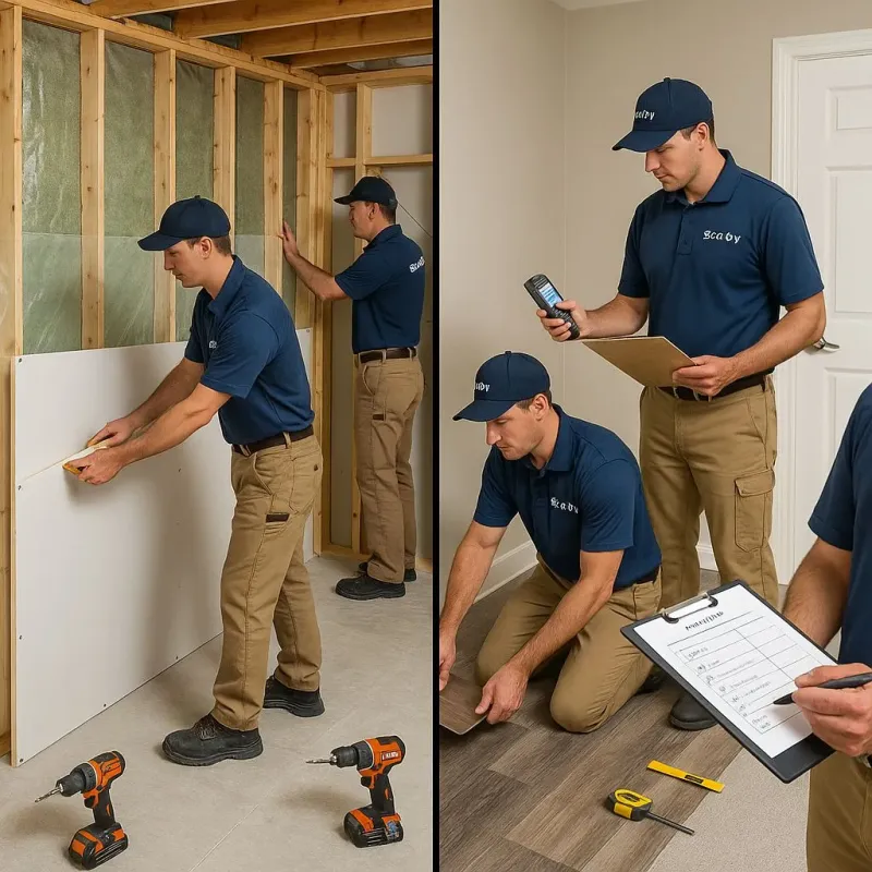 Repairs and Reconstruction process in Henderson, GA